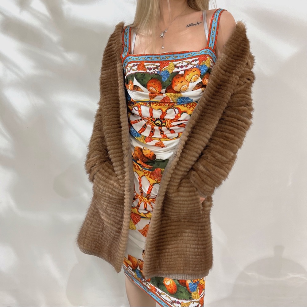 Sale! S'Maxmara mink & wool coat - Picture 1 of 11